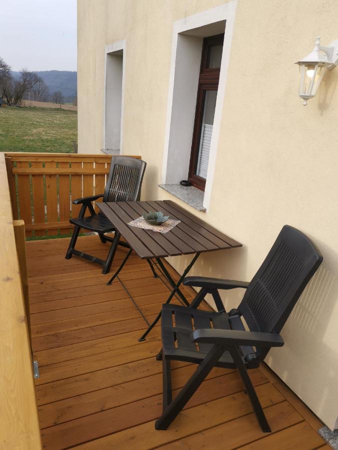 Ferienwohnung Wanderglueck Rathmannsdorf Eksteriør bilde